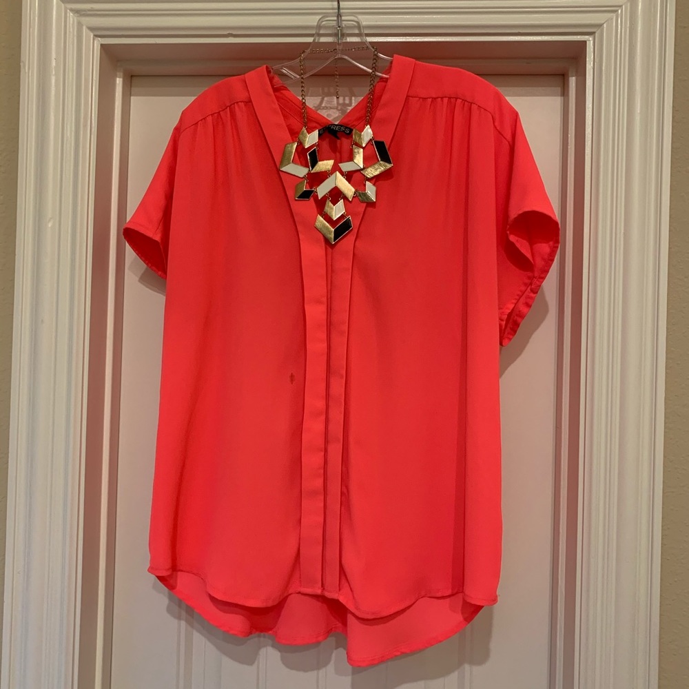 Hot Pink Blouse